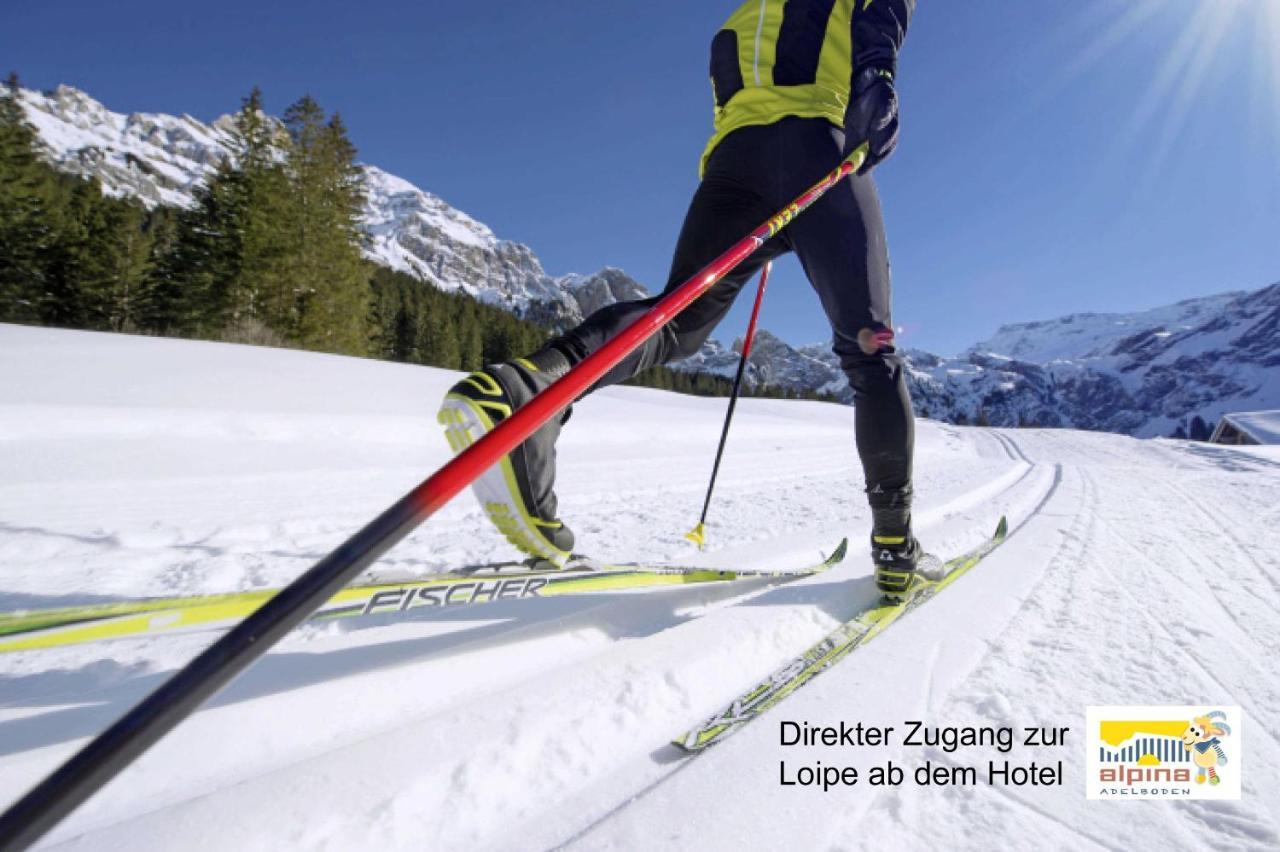 Ferien- Und Familienhotel Alpina Adelboden Exterior foto