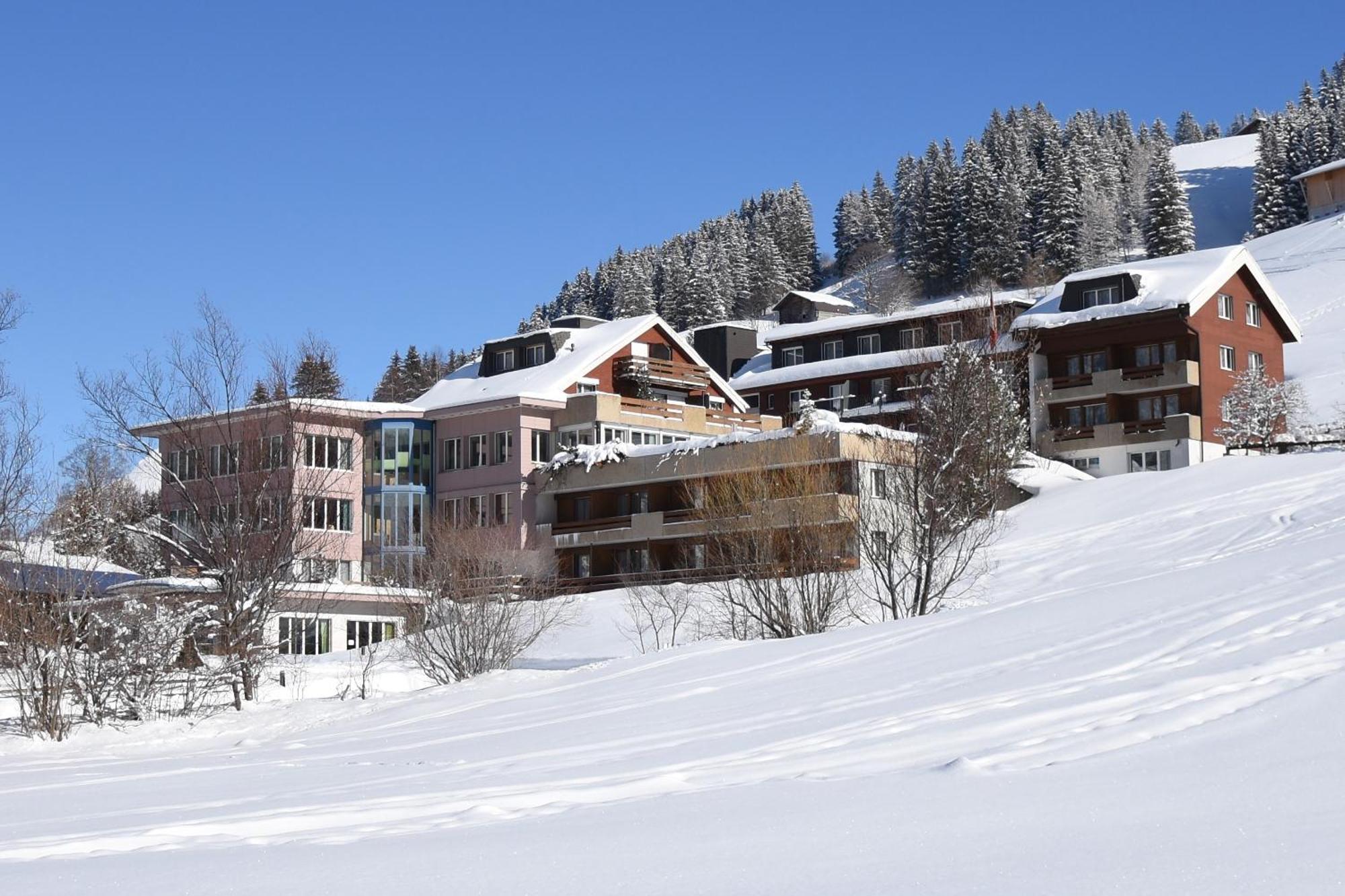 Ferien- Und Familienhotel Alpina Adelboden Exterior foto
